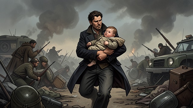 The Rescue at Changban from "The Romance of the Three Kingdoms". A Commander’s Promise Searching Through Battle As the retreat breaks apart, Zhao Zilong searches for Xuande’s family and finds Lady Mi with the infant Liu…