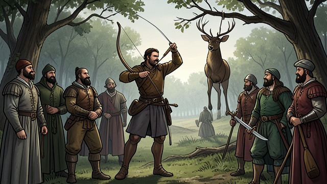 The Hunting Incident from "The Romance of the Three Kingdoms". The Prime Minister as Sovereign A Public Usurpation At an imperial hunt, Cao Cao takes the emperor’s bow, kills the stag, and receives the courtiers’…