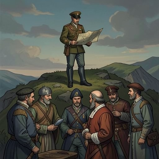 Jiang Wei and the Burden of Strategy from "The Romance of the Three Kingdoms". This flow traces Jiang Wei’s growth as a strategist and his struggle to act within a court that repeatedly undermines his campaigns.
