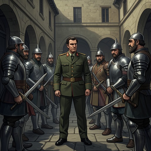 Cao Cao's Family and the Next Generation from "The Romance of the Three Kingdoms". This flow traces how Cao Cao’s sons inherit a powerful but unstable political legacy, and how succession turns family rivalry into state violence.