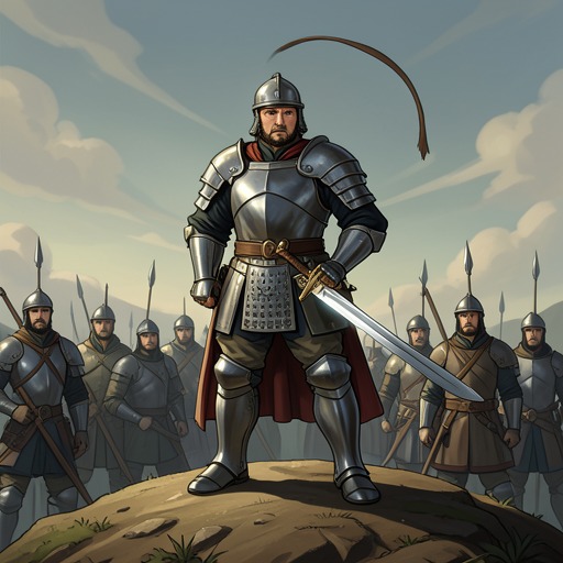 The Fall of Lü Bu from "The Romance of the Three Kingdoms". This flow traces Lü Bu’s extraordinary military power and the repeated choices that isolate him from allies until Cao Cao captures and executes him.
