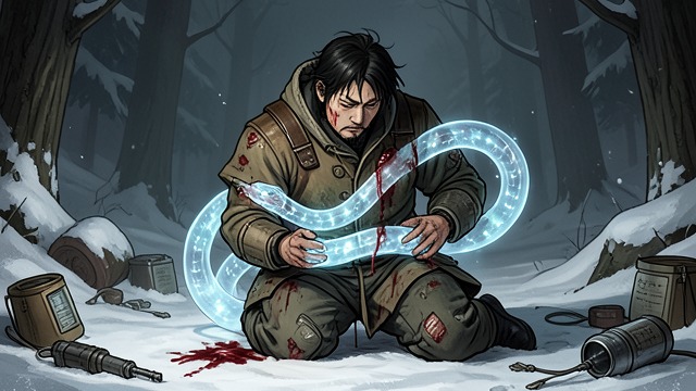 The Frost Silkworm from "Demi-Gods and Semi-Devils". A Body Used as a Vessel Repeated sacrifice A'Zi makes You TanZhi offer his blood to poisonous creatures so that she can practice a palm technique.