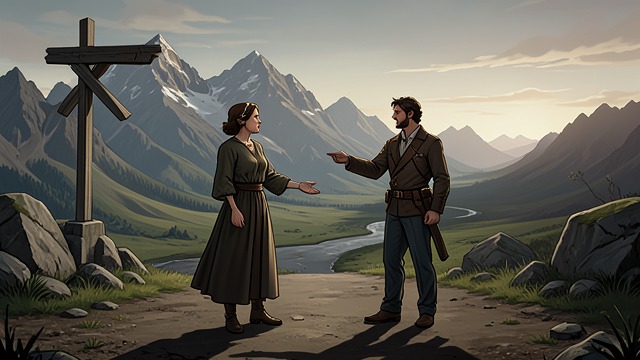 The Future Named from "Demi-Gods and Semi-Devils". A Vow of Companionship A shared proposal A'Zhu says she would herd cattle and sheep beyond the pass while Xiao Feng hunted.