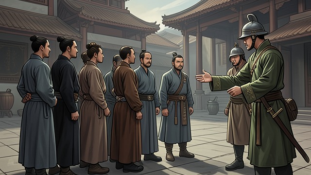A Captured Crowd from "Demi-Gods and Semi-Devils". The Spoils Presented Human lives displayed A Liao unit brings hundreds of Song captives to Xiao Feng and offers him the most attractive captives and…