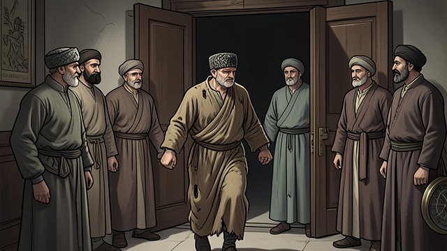 Expulsion and Exile from "Demi-Gods and Semi-Devils". A Leader Cast Out The verdict The Society expels Qiao Feng after his Khitan identity becomes public.
