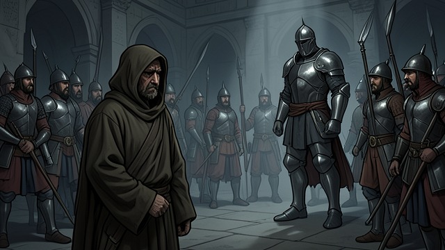 An Errand Continued from "Demi-Gods and Semi-Devils". The Messenger's Exposure A witness to conflict Xu Zhu remains among the Shaolin party as they face Ding Chunqiu and the Eight Friends.