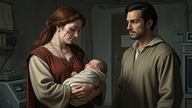 A Child Entrusted from "Demi-Gods and Semi-Devils". A Son Given Another Name The baby survives The one-year-old Xiao Feng remains alive after the attack.