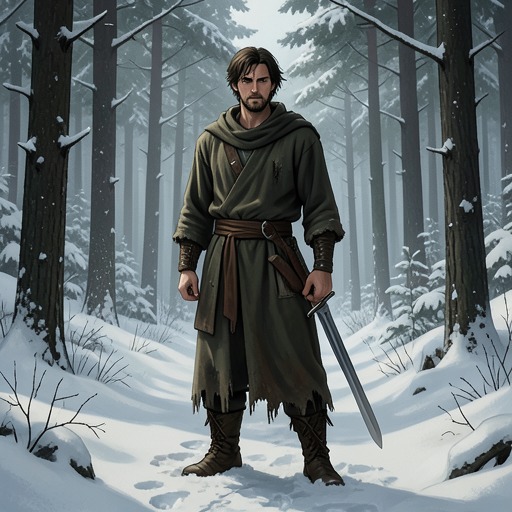 The Heir's Hunt for Revenge from "Demi-Gods and Semi-Devils". This flow traces You TanZhi's repeated failures to avenge his family and the way misfortune redirects his life toward A'Zi and Ding Chunqiu.