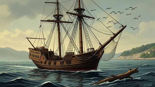 Signs of Nearness from "The Emigrants". Signs of Nearness A changed sea Ships, seabirds, and debris appear more often, suggesting that land is near.