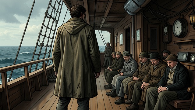 A Captain Who Prefers the Sea from "The Emigrants". A Captain Who Prefers the Sea Seaman’s perspective Captain Lorentz considers the sea a proper home and farming a repetitive land-bound labor.