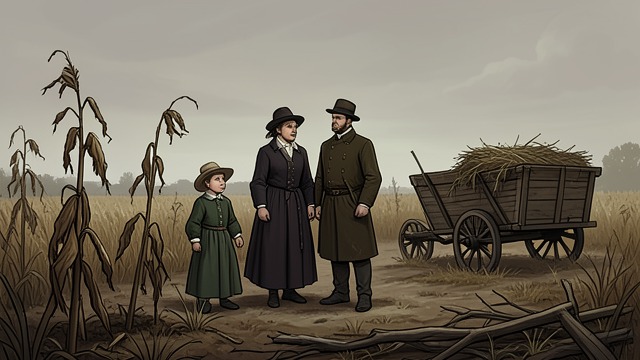 Weather Turns Against Them from "The Emigrants". Weather Turns Against Them Crop trouble accumulates Potato rot, spoiled hay, and failed harvests reduce the family’s food and income.