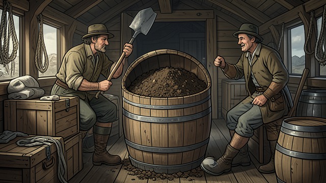 The Captain’s Provision from "The Emigrants". The Captain’s Provision A practical memory After earlier voyages, Captain Lorentz begins carrying a bushel of Swedish soil for burials at sea.