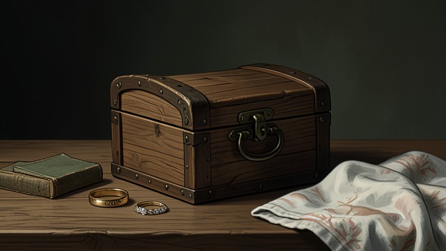 An Heirloom Recalled from "The Emigrants". An Heirloom Recalled A family object The old oak chest has passed through generations and served the family at weddings, births, and deaths.