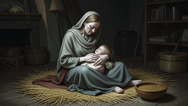 The Loss of Anna from "The Emigrants". The Loss of Anna Hunger reaches the children Anna secretly eats too much barley porridge after a winter of famine food and dies in pain.