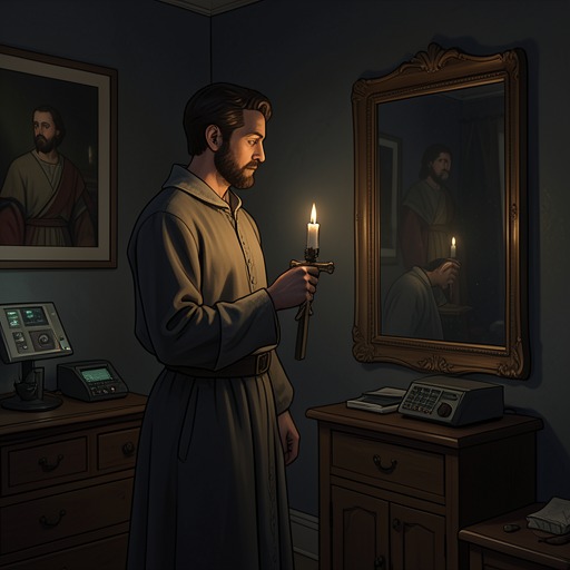 The Meaning of Rebirth from "The Emigrants". This flow traces how the claim of being reborn in Christ shapes the beliefs, disputes, and suffering of Danjel’s household.