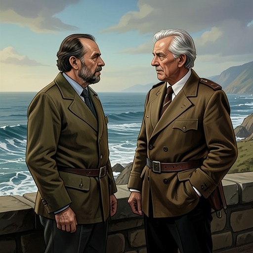 The Nilsson Brothers Become Allies from "The Emigrants". This flow traces the distance between Karl Oskar Nilsson and Robert Nilsson as they grow from near-strangers into brothers who choose the same future.