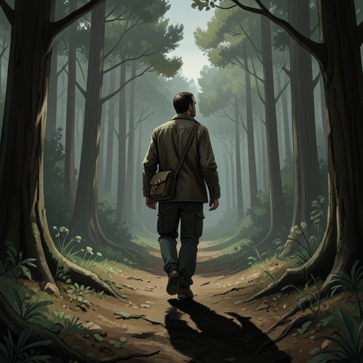 Arvid’s Search for a Place from "The Emigrants". This flow follows Arvid from social disgrace and dependence toward the hope of starting over among strangers.