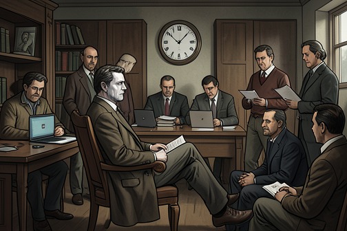 Terry Maitland’s Alibi Revealed from "The Outsider". Terry Maitland’s alibi is revealed in the interrogation room, turning an apparently decisive murder case into a crisis of evidence and judgment.