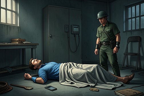 Heath Holmes’s Suicide in Prison from "The Outsider". Heath Holmes’s Suicide in Prison closes the immediate legal trajectory of the Howard sisters’ murder case without resolving it at trial.