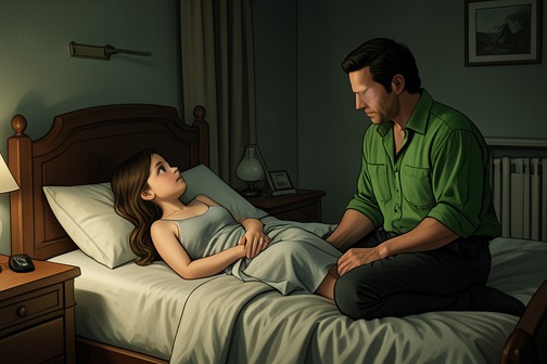 Grace Maitland Receives a Warning from "The Outsider". Grace Maitland Receives a Warning is a dream encounter that carries the intruder’s threat from the Maitland home to Detective Anderson.