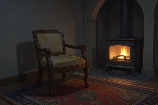 Testing for the Outsider’s Residue at the Anderson Home from "The Outsider". Holly Gibney’s examination of the Anderson home produces the first physical trace of the Outsider inside the house: faint yellowish stains on the chair where…