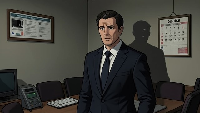 The Conference Is Missed from "The Outsider". The Conference Is Missed A major fact overlooked The outsider frames Terry without accounting for his attendance at a teachers’ conference.