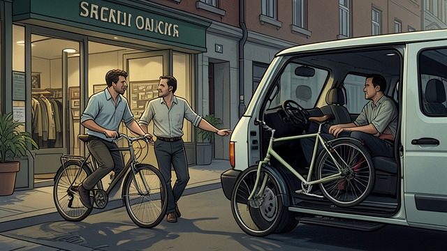 The Abduction from "The Outsider". The Abduction A broken bicycle chain Frank is seen walking his bicycle near Gerald’s Fine Groceries.