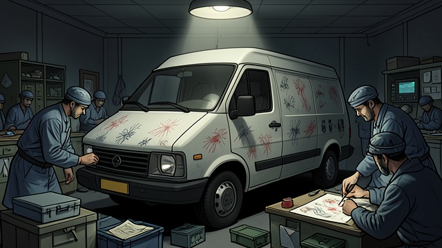 The Van Becomes Evidence from "The Outsider". The Van Becomes Evidence A forensic trap The van yields fingerprints from Terry, Frank, and other people, creating an apparently powerful case.