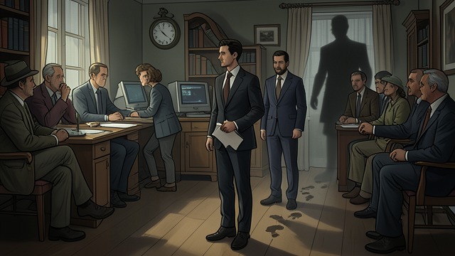 The Alibi Breaks the Case from "The Outsider". The Alibi Breaks the Case Two places at once Terry says he attended a teachers’ conference in Cap City when Frank was abducted and killed.