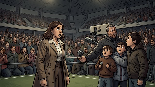 A Family at the Ballpark from "The Outsider". A Family at the Ballpark Ordinary hopes Marcy watches Terry coach the Golden Dragons with Sarah and Grace.