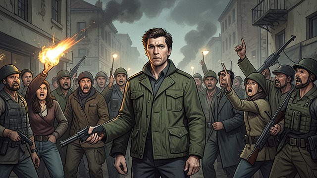 The Shooting’s Aftermath from "The Outsider". The Shooting’s Aftermath A preventable danger Terry dies amid the crowd that the public arrest helped summon.