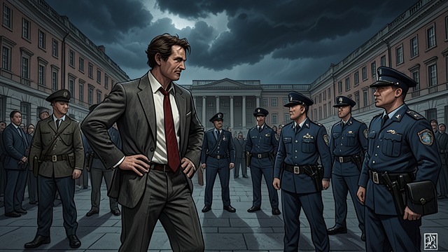 A Lawyer Faces the Machine from "The Outsider". A Lawyer Faces the Machine Rights asserted under pressure Howard Gold challenges the arrest and insists on Terry’s right to counsel.