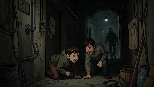 The Jamieson Twins Disappear from "The Outsider". The Jamieson Twins Disappear Children enter a passage The Jamieson twins crawl into a narrow opening near Snake’s Belly and become lost.