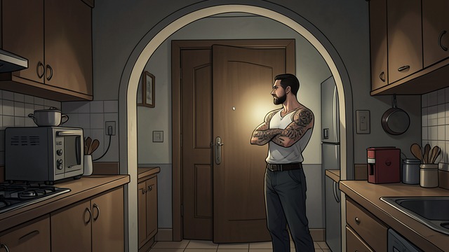 A Visitor at Jeannie’s Table from "The Outsider". A Visitor at Jeannie’s Table The locked house is breached Jeannie sees a tattooed man sitting just beyond the kitchen archway, despite the alarm and locked…
