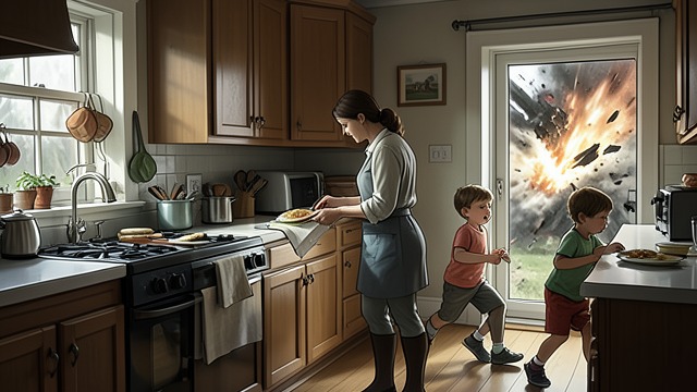 The Petersons Before the Crime from "The Outsider". The Petersons Before the Crime A family with ordinary routines Fred and Arlene raise Frank and Oliver in a household built around school, meals, and…