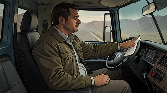 A Threat Delivered Through Jack from "The Outsider". A Threat Delivered Through Jack Orders transmitted The outsider appears to Jack in his truck and orders him to travel to Texas.