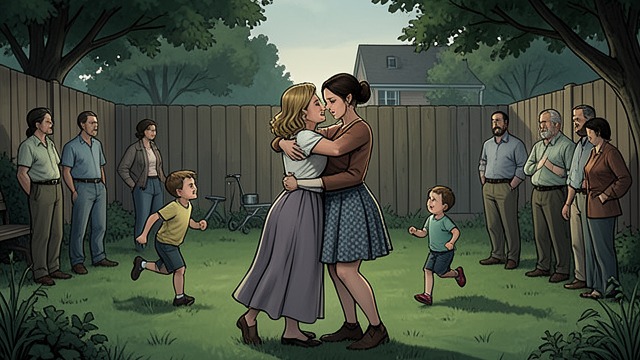 The Homecoming from "The Outsider". The Homecoming Families reunite Jeannie, Yunel’s wife, and the children meet the returning survivors. Relief arrives alongside grief for Howard and Alec.