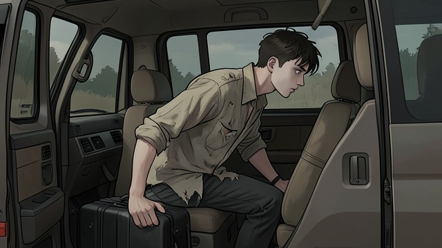 Merlin Steals the Van from "The Outsider". Merlin Steals the Van Running from abuse Merlin Cassidy flees an abusive home and steals several vehicles as he travels south.
