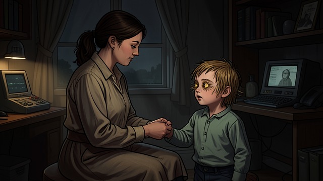 The Night of Fear from "The Outsider". The Night of Fear A daughter’s vision Grace describes a frightening visitor with straw-like eyes and a face that seems unfinished.