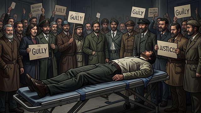 Death Before Trial from "The Outsider". Death Before Trial No opportunity to answer Terry is killed before a court can hear his defense.