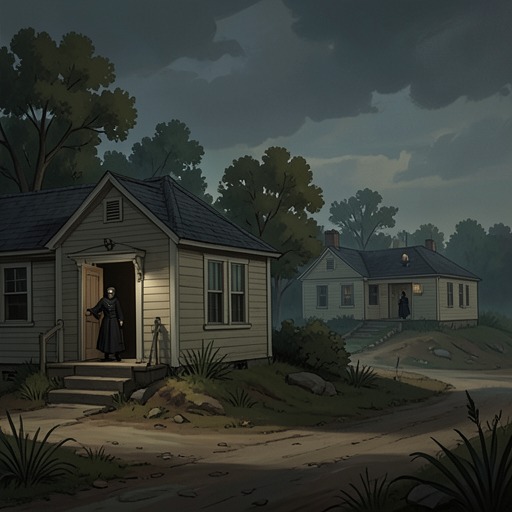 The Anderson Home as a Boundary from "The Outsider". Apparitions at the Anderson and Maitland homes blur the distinction between private safety and the outsider’s influence.