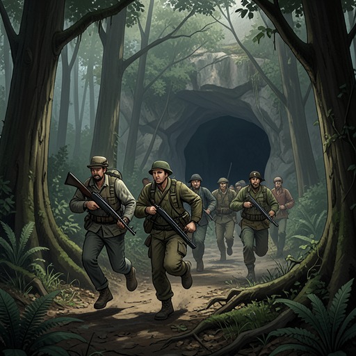 The Final Pursuit at Marysville Hole from "The Outsider". The search for the outsider turns into an ambush, a rescue under fire, and a descent into the cave where Holly ends the creature’s cycle.