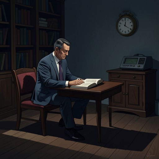 Ralph Anderson’s Crisis of Certainty from "The Outsider". Ralph’s certainty gives way to guilt, investigation, and a reluctant acceptance that the facts may exceed natural explanation.