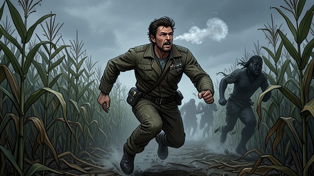 The Dead Child's Cost from "Children of the Corn". The Dead Child's Cost The Pursuit Begins After the children attack, Burt flees through Gatlin and into the corn.