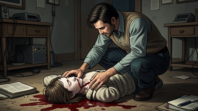 The Boy's Face from "Children of the Corn". The Boy's Face The Truth of the Wound Burt turns the body over gently and sees a terrified, sightless face.