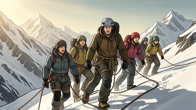 The Call of the Heights from "The Climb". The Call of the Heights Attraction The climbers are drawn to mountains for challenge, beauty, ambition, and a sense of belonging.
