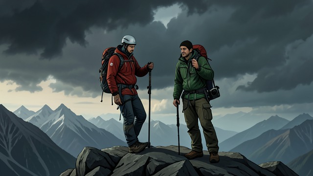 Rivalry Becomes Tragedy from "The Climb". Rivalry Becomes Tragedy Late Push Both leaders remain high as their clients reach the summit late and the weather turns.