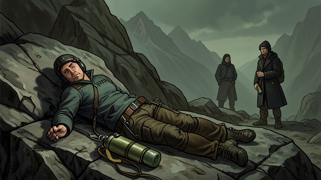 Ambition Meets Warning from "The Climb". Ambition Meets Warning Physical Evidence A body on the route and several cases of altitude sickness remind clients that a summit can be fatal.