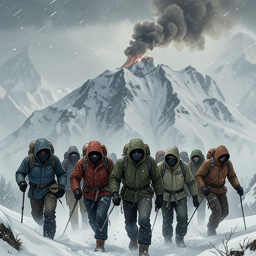 The Mountain Madness Expedition from "The Climb". This flow traces Mountain Madness from a commercial venture assembled under pressure to a summit attempt whose logistical compromises feed into the May storm.