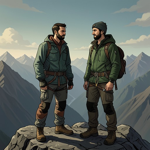 Boukreev and Krakauer in Conflict from "The Climb". This flow traces the personal and professional conflict between Anatoli Boukreev and Jon Krakauer over judgment, evidence, and responsibility.